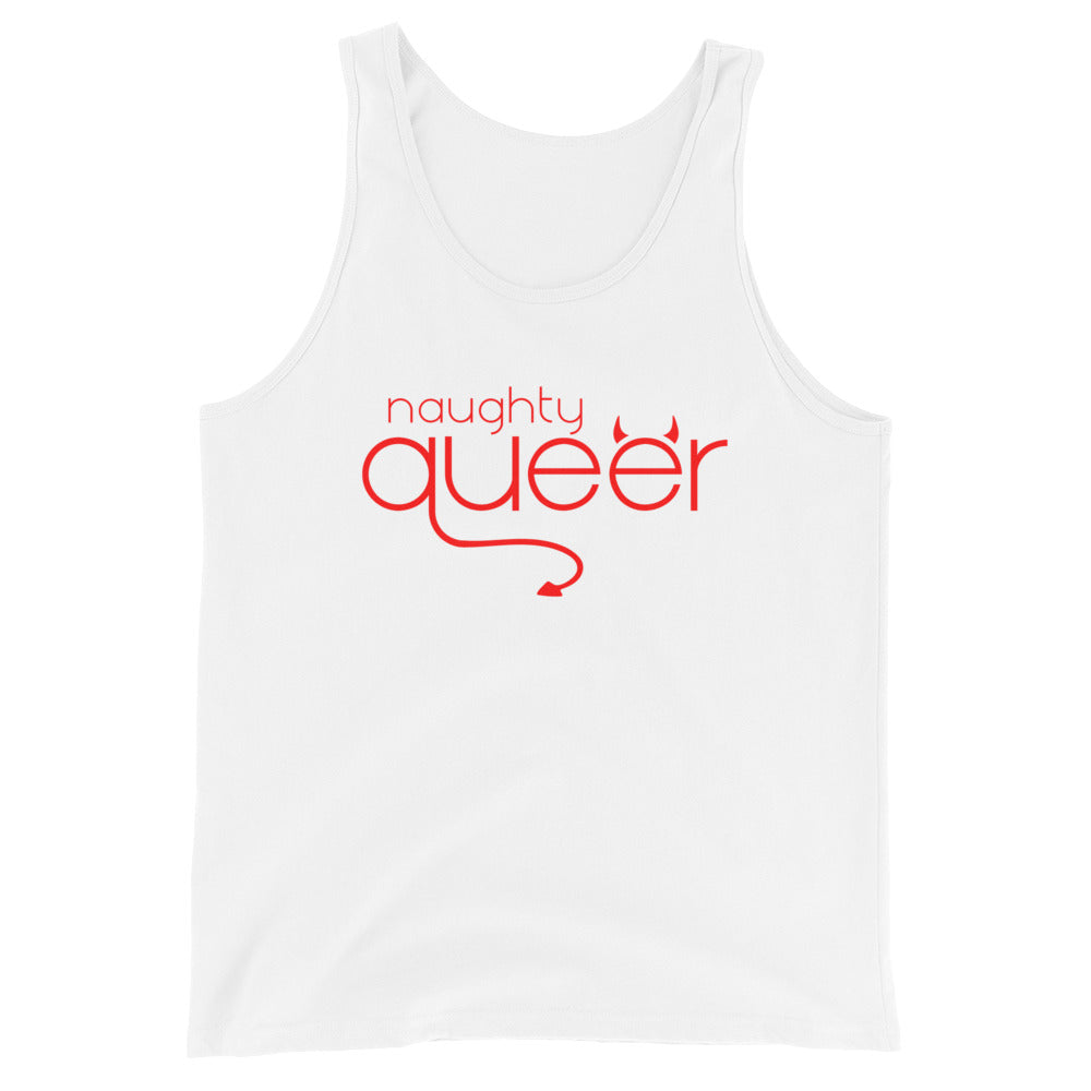 Naughty Unisex Tank Top