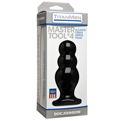 Titanmen Master Tool #4 Black Plug