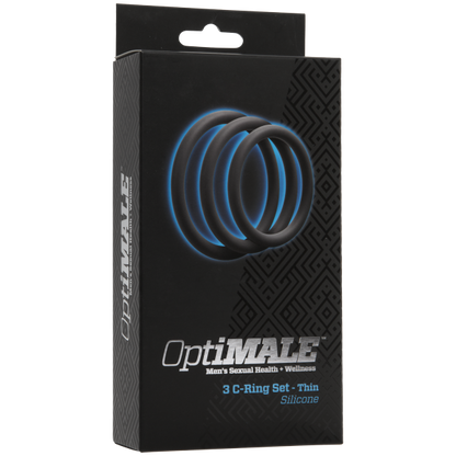 Optimale 3 C-Ring Thin Set Slate