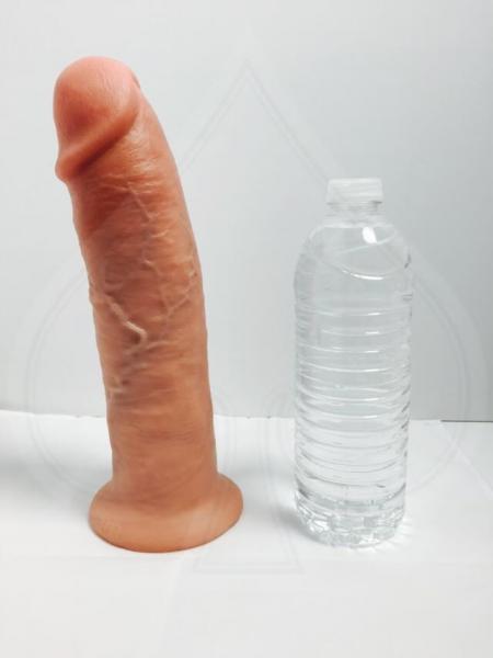 King Cock 10in Dildo - Beige