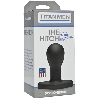 Titanmen The Hitch Black Butt Plug