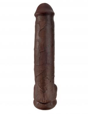 King Cock 15in Cock - Brown